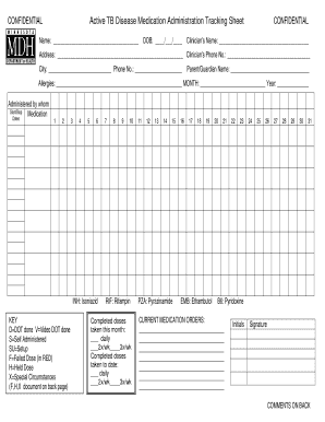 get medication tracking sheet