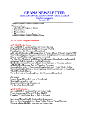 CHINESE ECONOMIC ASSOCIATION IN NORTH AMERICA