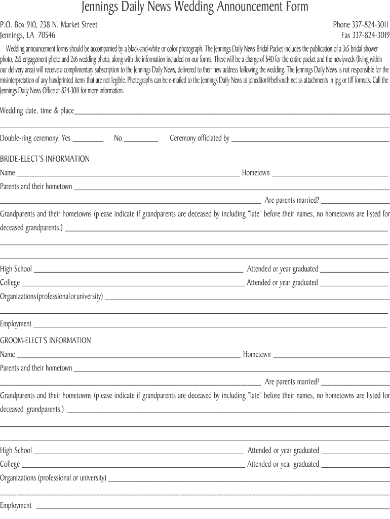Form preview