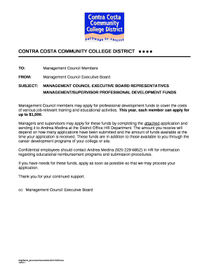 TO:Management Council Members