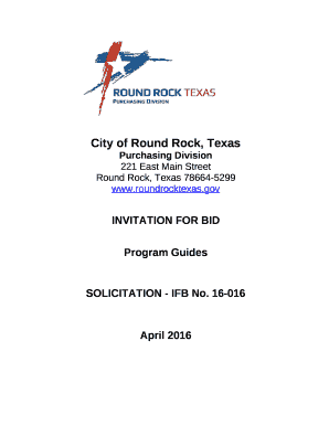 SOLICITATION - IFB No