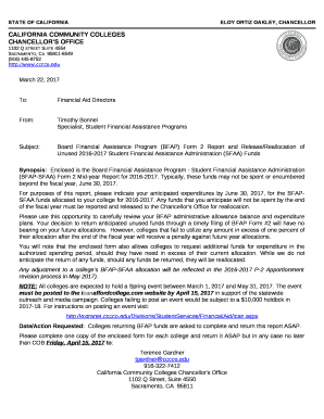 To:Financial Aid Directors