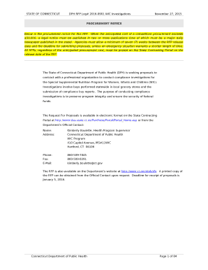 When the anticipated cost of a competitive procurement exceeds $50,000, a legal notice must be published in two or more publications (one of which must be a major daily newspaper published in the state)