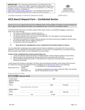 Nicnas inventory excel