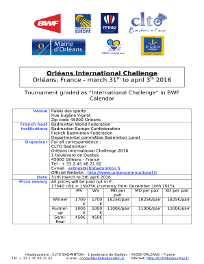 Orlans International Challenge