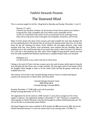 Faithful Stewards Presents