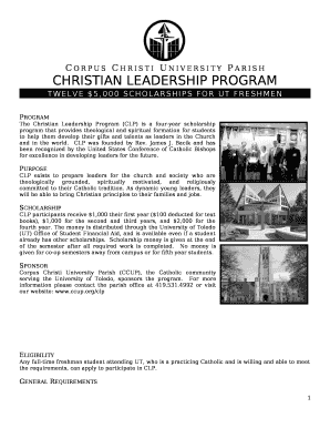 Twelve $5,000 Scholarships for UT Freshmen