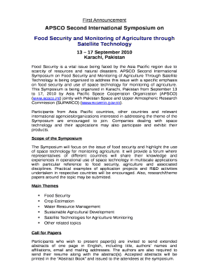 APSCO Second International Symposium on