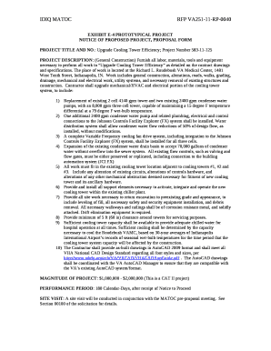 EXHIBIT E-4 PROTOTYPICAL PROJECT