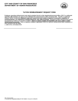 Employees requesting reimbursement must submit completed form(s) to their departmental personnel officer (DPO) or authorized appointing officer/designee for approval and certification that reimbursement is within annual fund limit