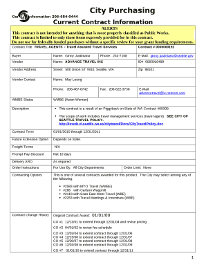 Contract TitleTRAVEL AGENTS Travel Assisted Travel Services