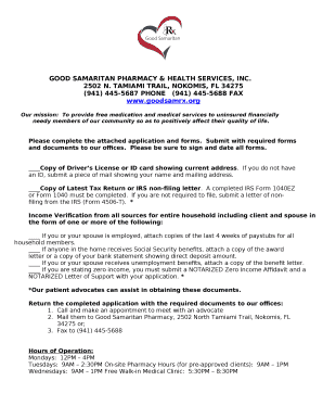 GOOD SAMARITAN PHARMACY & HEALTH SERVICES, INC