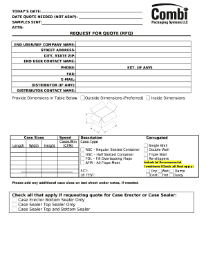 DATE QUOTE NEEDED (NOT ASAP):