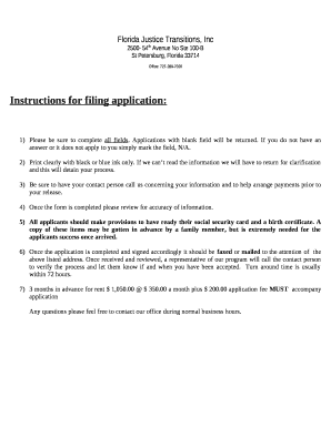 Florida Justice Transitions, Inc