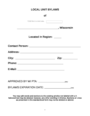 Dear Bylaws Committee,