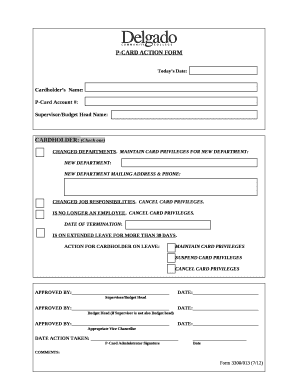 Roles &amp; Responsibilities of Department Managers/Approvers