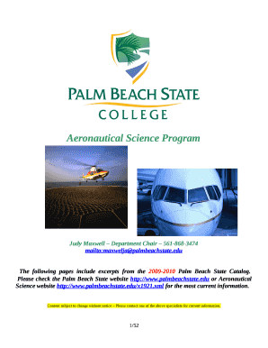 Aeronautical Science Program