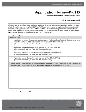 End of waste approval