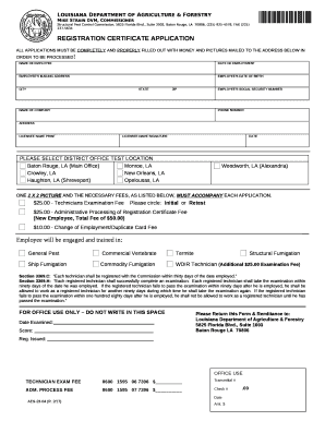 ALL APPLICATIONS MUST BE COMPLETELY AND PROPERLY FILLED OUT WITH MONEY AND PICTURES MAILED TO THE ADDRESS BELOW IN ORDER TO BE PROCESSED