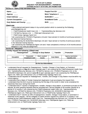 CHANGE IN DUTY STATION, OR PROMOTION