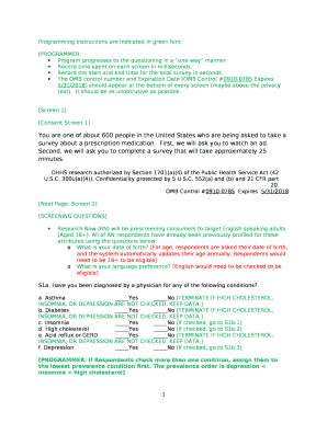 Programming instructions are indicated in green font
