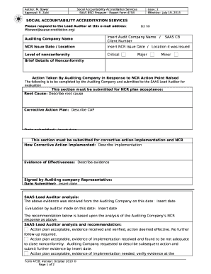 SOCIAL ACCOUNTABILITY ACCREDITATION SERVICES