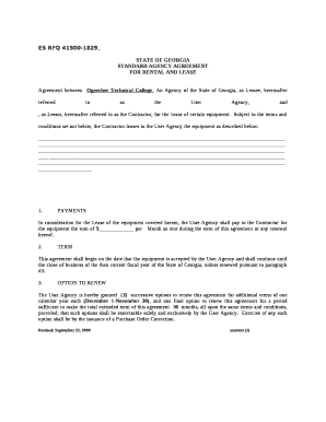 FOR RENTAL AND LEASE