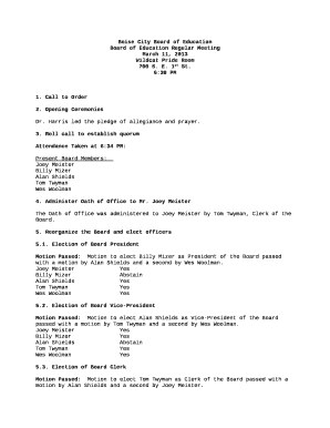 Boise City Board of Education