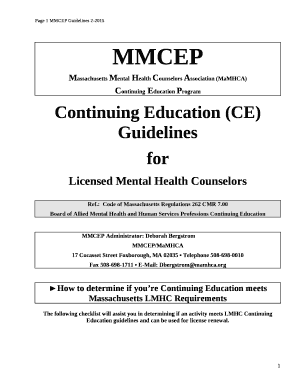 Massachusetts Mental Health Counselors Association (MaMHCA)