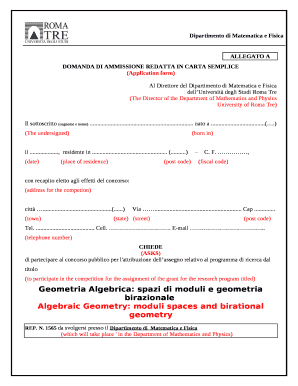 Sezione di Matematica - Dipartimento di Matematica e ... - Roma...