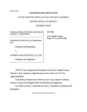 Filed 11/17/14 CERTIFIED FOR PUBLICATION IN THE COURT OF ...