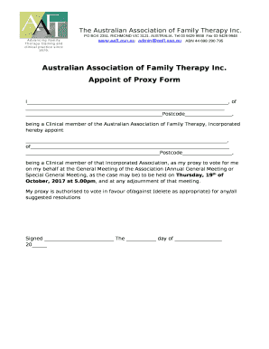 Australian Association of Family Therapy Inc