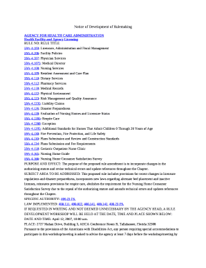 103: Licensure, Administration and Fiscal Management