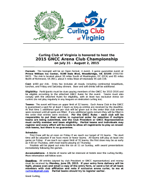 Curling Club of Virginia is honored to host the