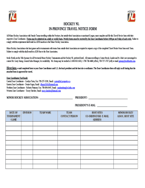 Weekly forms must be received by the Zone Coordinator before 3:00 pm on Friday of each week