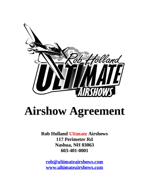 Airshow Agreement