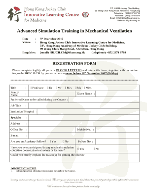 Advanced Simulation Training in Mechanical Ventilation