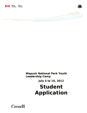 Wapusk National Park Youth Leadership Camp