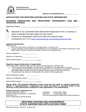 BUSINESS INNOVATION AND INVESTMENT (PERMANENT) VISA 888 INVESTOR STREAM