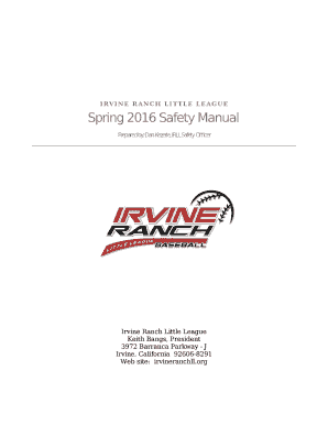 IRVine Ranch Little League