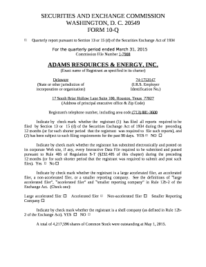 Registrant's telephone number, including area code (713) 8813600