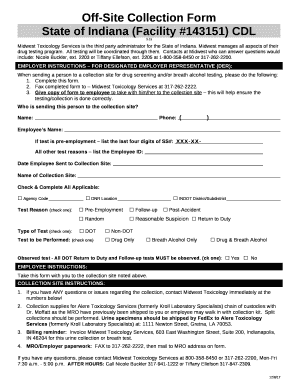 State of Indiana (Facility #143151) CDL