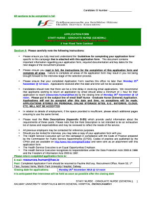 STAFF NURSE GRADUATE NURSE (GENERAL)