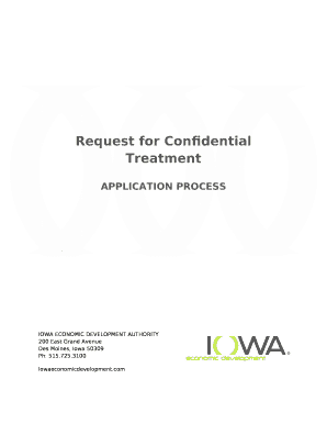 Request for Confidential Treatment