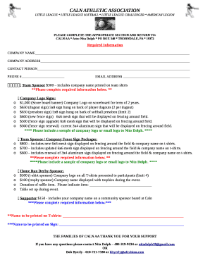 PLEASE COMPLETE THE APPROPRIATE SECTION AND RETURN TO: