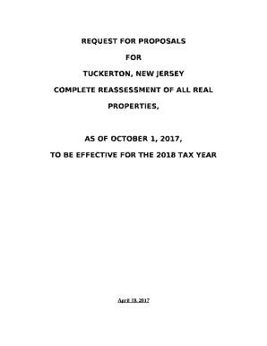 TO BE EFFECTIVE FOR THE 2018 TAX YEAR