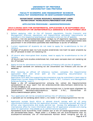 FACULTY ECONOMIC AND MANAGEMENT SCIENCES