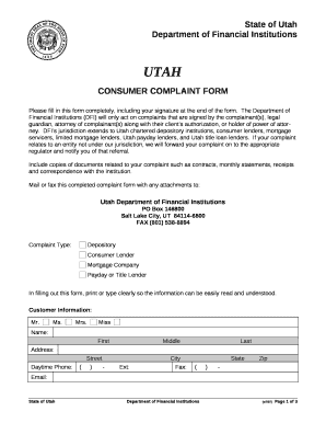 Please fill in this form completely, including your signature at the end of the form