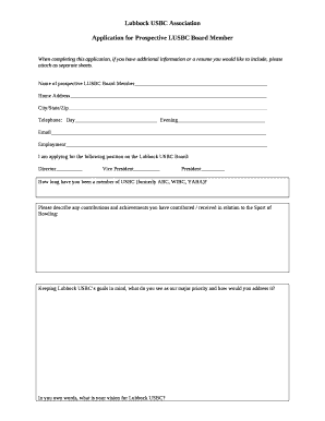 Lubbock USBC Association