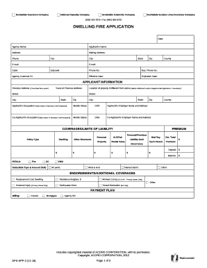 Scottsdale Insurance Company National Casualty Company Scottsdale Indemnity Company Scottsdale Surplus Lines Insurance Company